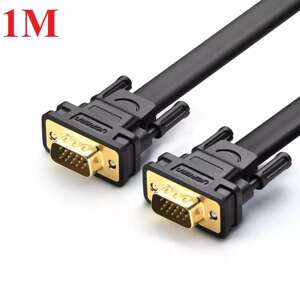 Cáp tín hiệu 2 đầu VGA cáp dẹt VG105 Ugreen 11671 1M