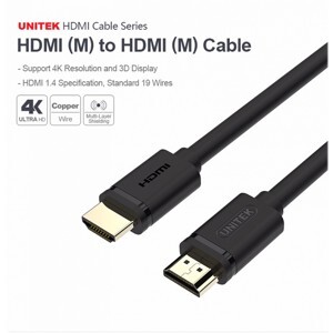 Cáp tín hiệu HDMI 10m Unitek HDMI-10-YC142M