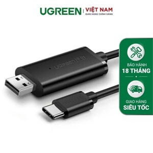 Cáp truyền dữ liệu USB 2.0 to Type C dài 2  Ugreen 70420