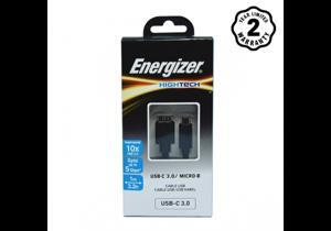 Cáp Type-C 3.0 Energizer C11C3MCGBK4 1.2m