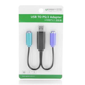 Cáp USB 2.0 to PS/2 Ugreen 20219