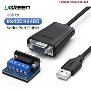 Cáp USB 2.0 to RS232 + RS485 dài 1.5m Chipset FTDI Ugreen 60562