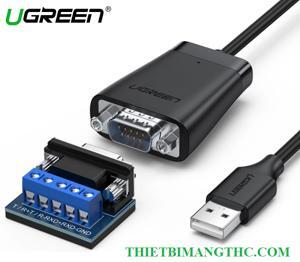 Cáp USB 2.0 to RS232 + RS485 dài 1.5m Chipset FTDI Ugreen 60562