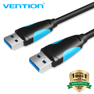 Cáp USB 3.0 mạ vàng 2 đầu đực Vention 1.5m VAS-A18-B150