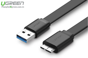 Cáp USB 3.0 to Micro B 0.25M chính hãng Ugreen 10852