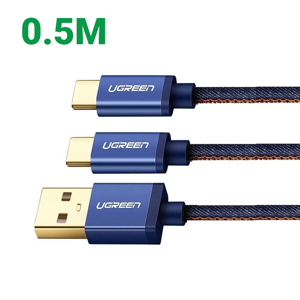 Cáp USB-A 2.0 sang Micro USB Ugreen 30571 0.5m