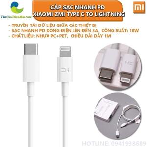 Cáp USB-C to Lightning Xiaomi Zmi AL870