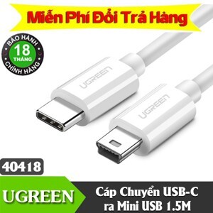 Cáp USB-C To Mini USB Ugreen 40418