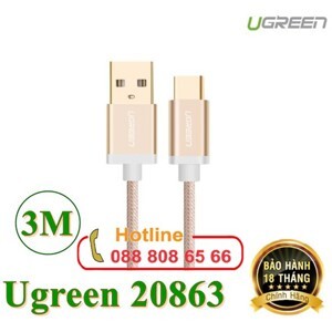 Cáp USB-C to USB 2.0 Ugreen 20863 - 3m