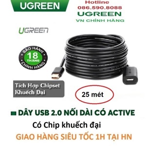 Cáp USB Ugreen 10325 - 25m