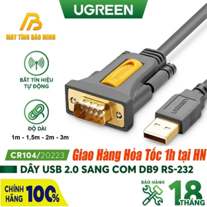 Cáp USB to Com dài 1.5m Ugreen 20211