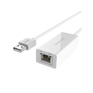 Cáp USB to Lan 2.0 cho Macbook, pc, laptop Ugreen 20253 - hỗ trợ Ethernet 10/100 Mbps