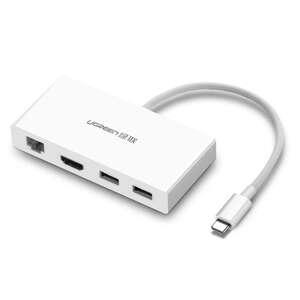 Cáp USB Type-C sang HDMI, Lan, Hub USB Ugreen 40377