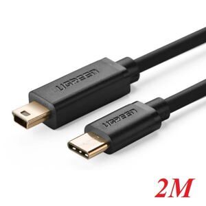 Cáp USB Type C sang mini USB 2.0 Ugreen 30186 2m