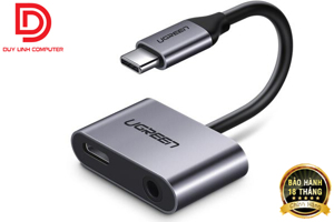 Cáp USB Type-C to 1 cổng audio 3.5 Ugreen 50596