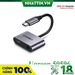 Cáp USB Type-C to 1 cổng audio 3.5 Ugreen 50596