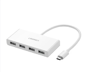 Cáp USB Type C to USB 3.0 chia 4 cổng Ugreen 40379