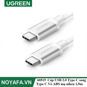 Cáp USB Type C to USB Type C kết nối sạc, truyền dữ liệu Ugreen 60519