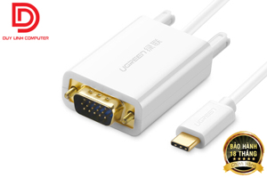 Cáp USB Type-C to VGA Ugreen 30842 - 1,5m