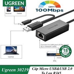 Cáp USB Ugreen 30219