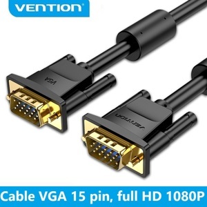 Cáp VGA 3m tròn cao cấp Vention DAEBI