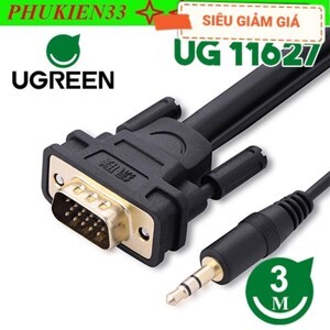 Cáp vga + audio 3 m chính hãng Ugreen 11627