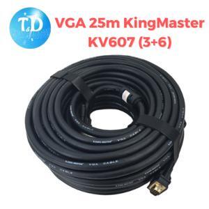 Cáp VGA Kingmaster 25m (3+6) KV607