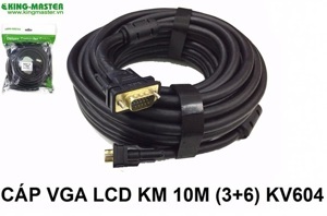 Cáp VGA Kingmaster KV604