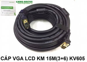 Cáp VGA Kingmaster KV605