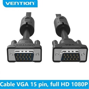 Cáp VGA tròn Vention VAG-B04-B2000 20m