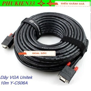 Cáp VGA Unitek YC 506A - 10 m