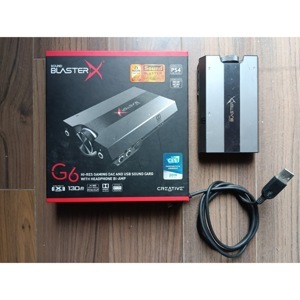 Card âm thanh - Sound Card Creative Sound BlasterX G6