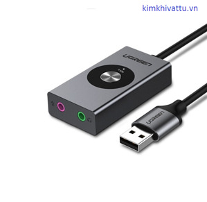 Card âm thanh - Sound Card USB 2.0 to 3.5mm Ugreen 50711