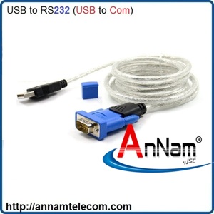 Card chuyển đổi USB to Com RS232 Cable Z-TEK 1.8M