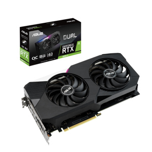 Card đồ họa - VGA Asus Dual GeForce RTX 3060 Ti OC Edition O8GB GDDR6