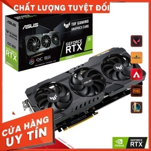 Card đồ họa ASUS TUF RTX 3060 Ti 8GB GAMING OC