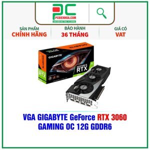 Card đồ họa Gigabyte GeForce RTX 3060 GAMING OC 12G (GV-N3060GAMING OC-12GD)