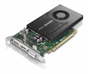 Card đồ họa HP NVIDIA Quadro K2200 4GB Graphics(J3G88AA)