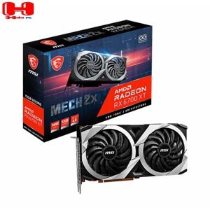 Card  đồ họa MSI Radeon RX 6700 XT MECH 2X 12G OC