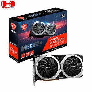 Card  đồ họa MSI Radeon RX 6700 XT MECH 2X 12G