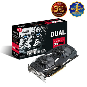 Card đồ họa - VGA Card Asus 8GB Dual RX580 O8G