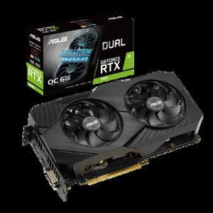 Card đồ họa - VGA Card ASUS DUAL GEFORCE RTX 2060 OC EDITION EVO 6GB GDDR6