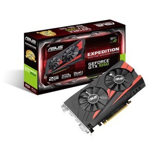 Card đồ họa - VGA Card Asus Geforce GTX-1050 Expedition OC 2G