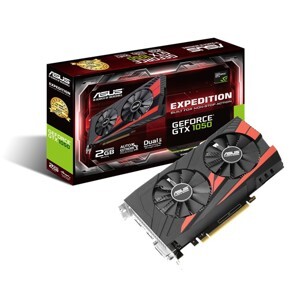 Card đồ họa - VGA Card Asus Geforce GTX-1050 Expedition OC 2G