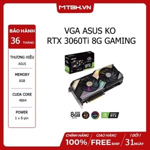 Card đồ họa - VGA Card Asus KO RTX 3060 Ti-8G-GAMING