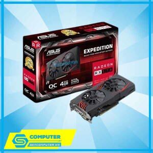 Card đồ họa - VGA Card Asus Radeon RX 570 Expedition OC 4GB