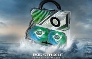 Card đồ họa - VGA Card Asus Rog Strix LC GeForce RTX 3090 Ti 24G
