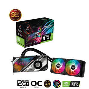 Card đồ họa - VGA Card Asus ROG Strix LC RTX 3080 Ti O12G Gaming