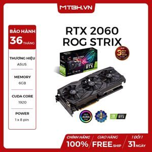 Card đồ họa - VGA Card Asus Rog Strix RTX 2060 O6G Gaming