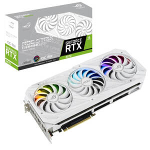 Card đồ họa - VGA Card Asus ROG Strix RTX 3070 O8G White